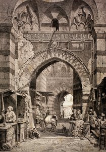 19世紀にカイロのカーンエルカリリスークへの入り口は、「エルムンドイストラド」から1880年にバルセロナで出版されました。
